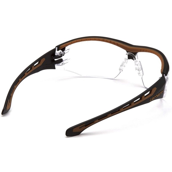 New Carhartt Work Easley Glasses, Clear Lens - Picture 3 of 4